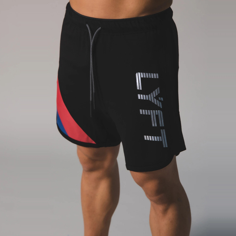 Men Workout Shorts Gym Fitness Shorts