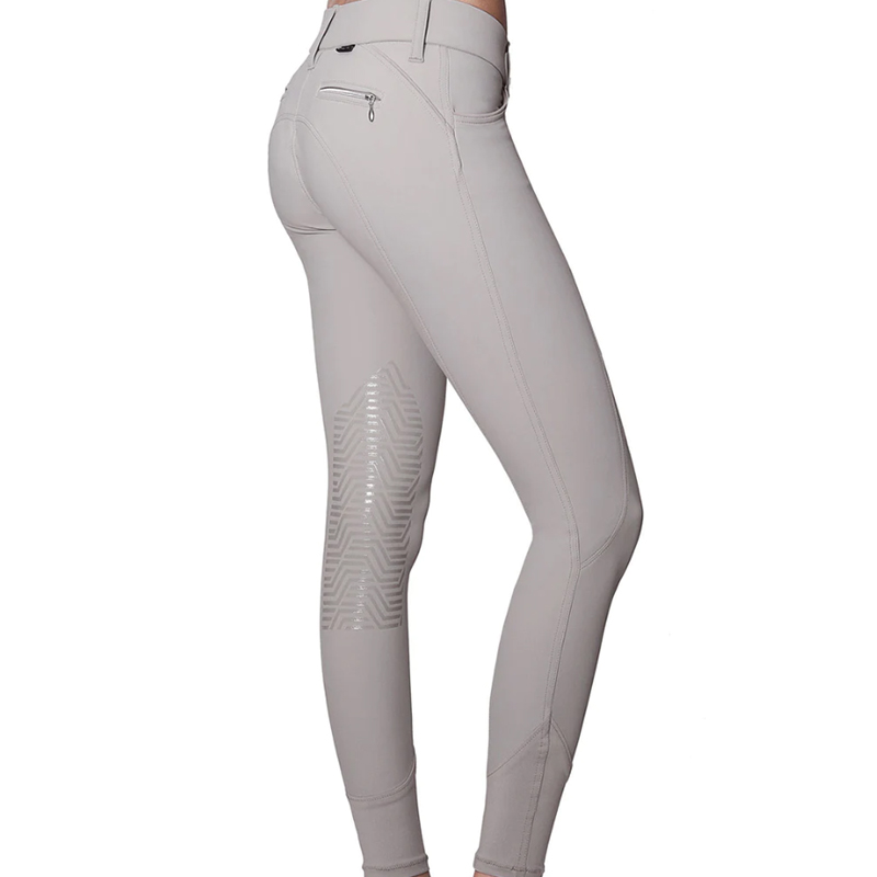 Custom Stretch High Rise Wear-resistant Women Sports Silicone Grip Equestrian Breeches Leggings