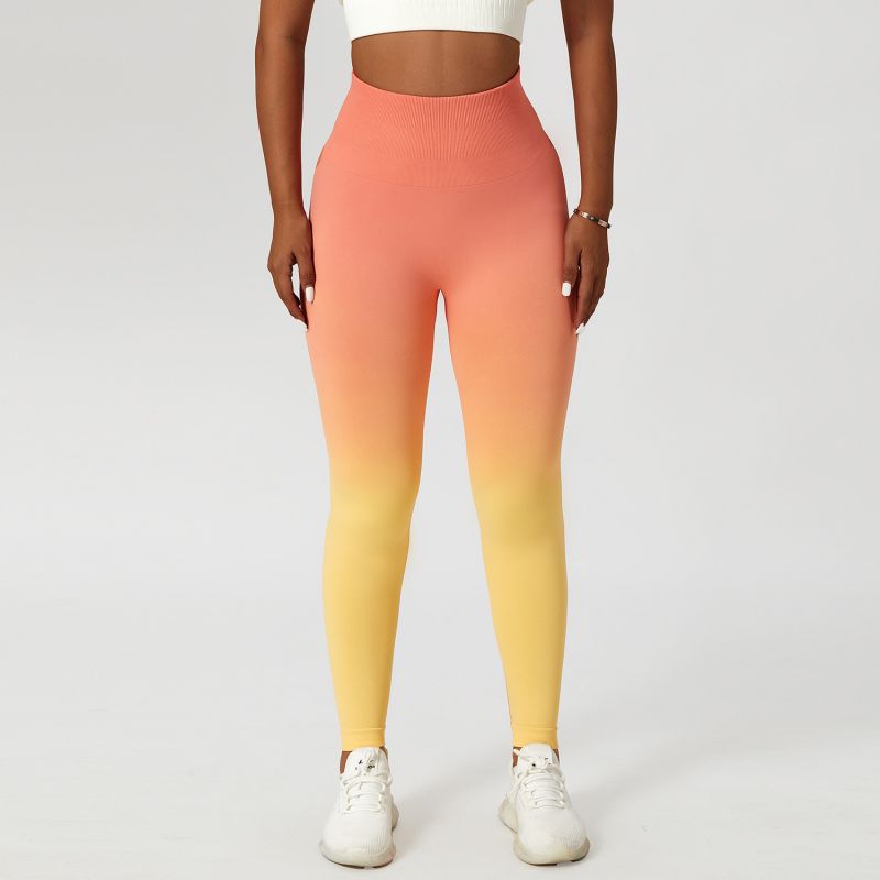 Ombre Seamless Scrunch Leggings