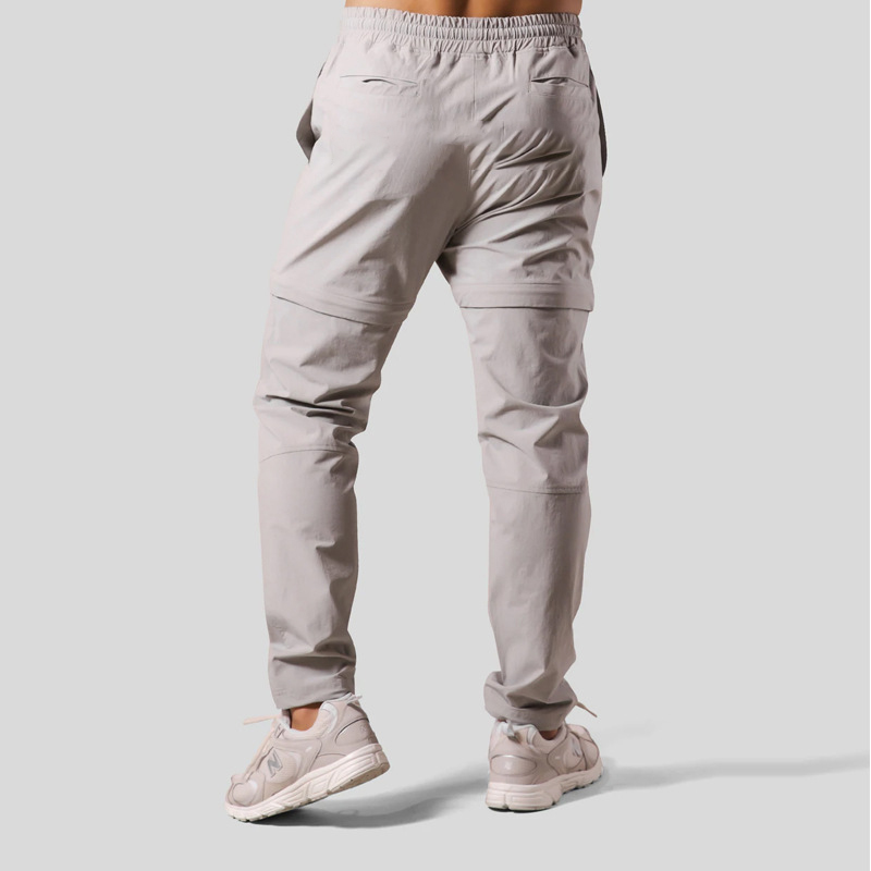 Custom Fitness Leggings Zipper Design Change Pants To Shorts