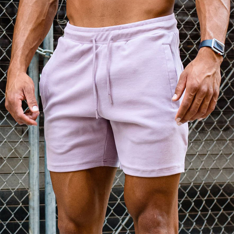 Cotton Fabric Men Training Shorts