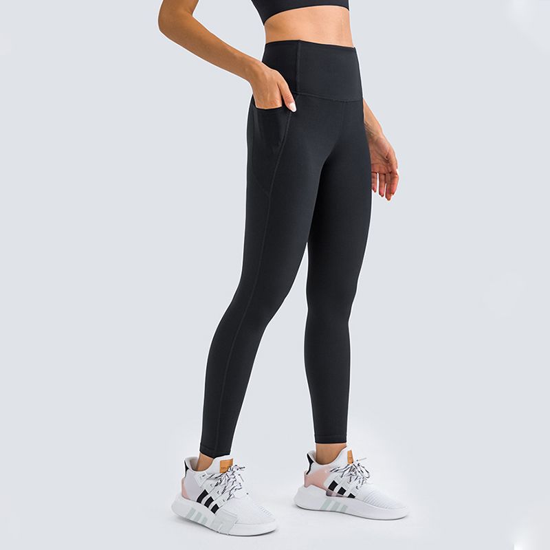 Custom Women Activewear High waisted Yoga Pants With Pockets