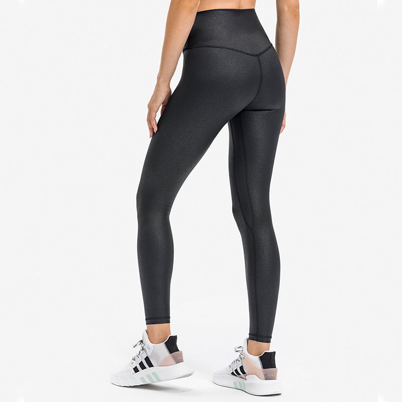 Shining Bronzing Yoga Pants