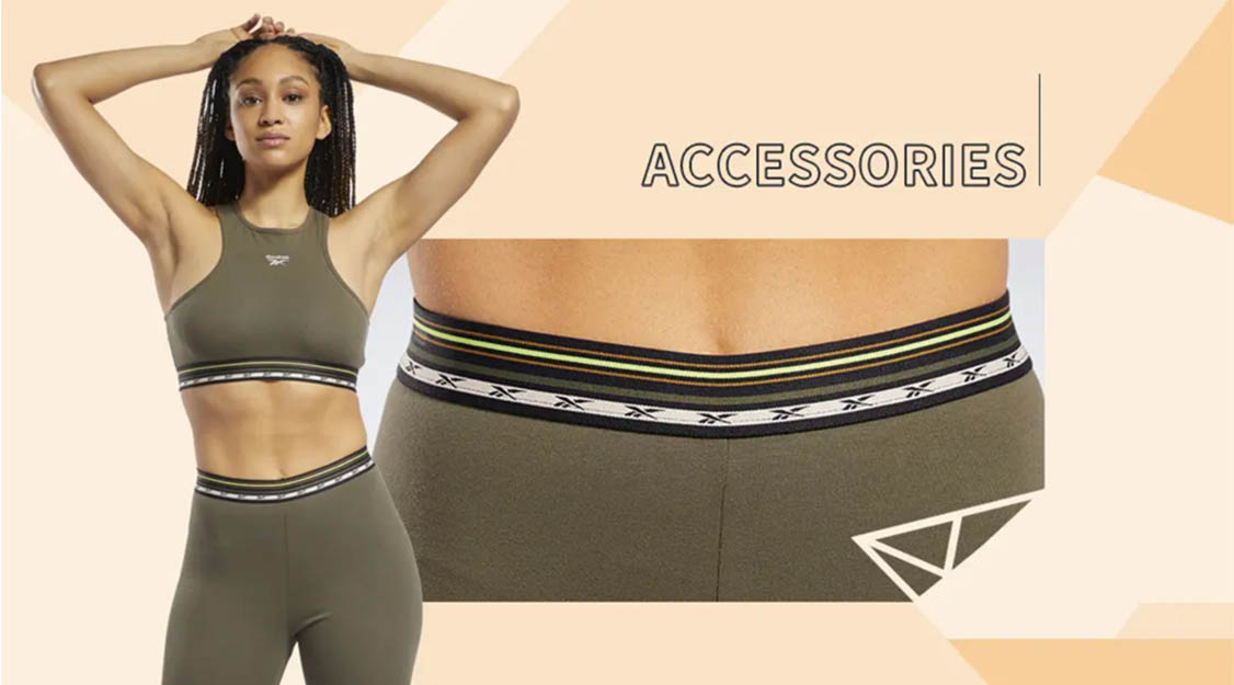 Dynamic Ribbons -- The Accessory Trend for Sportswear