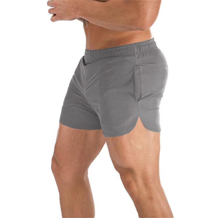 Men's Elastic Slim Fit Squat Training Shorts