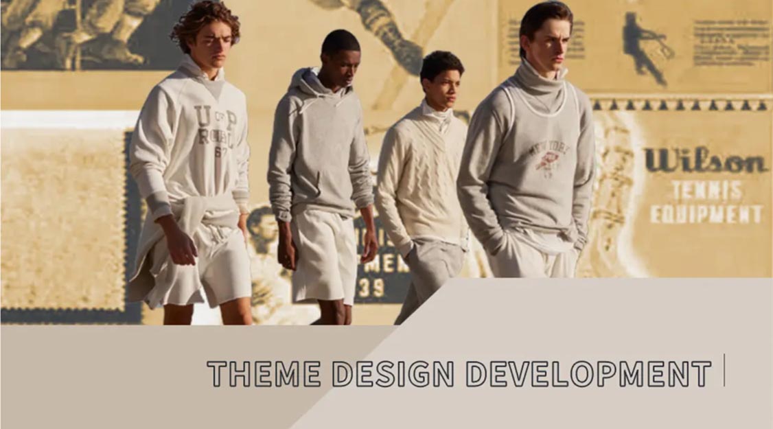 Golden Age -- The Theme Design Development of Athleisure
