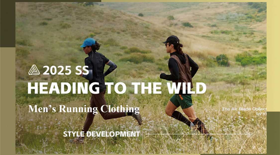 Heading to the Wild -- The Design Development of Men's Running Clothing