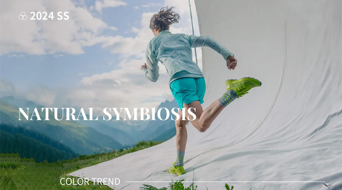 Natural Symbiosis -- The S/S 2024 Color Trend for Sportswear & Outdoorwear