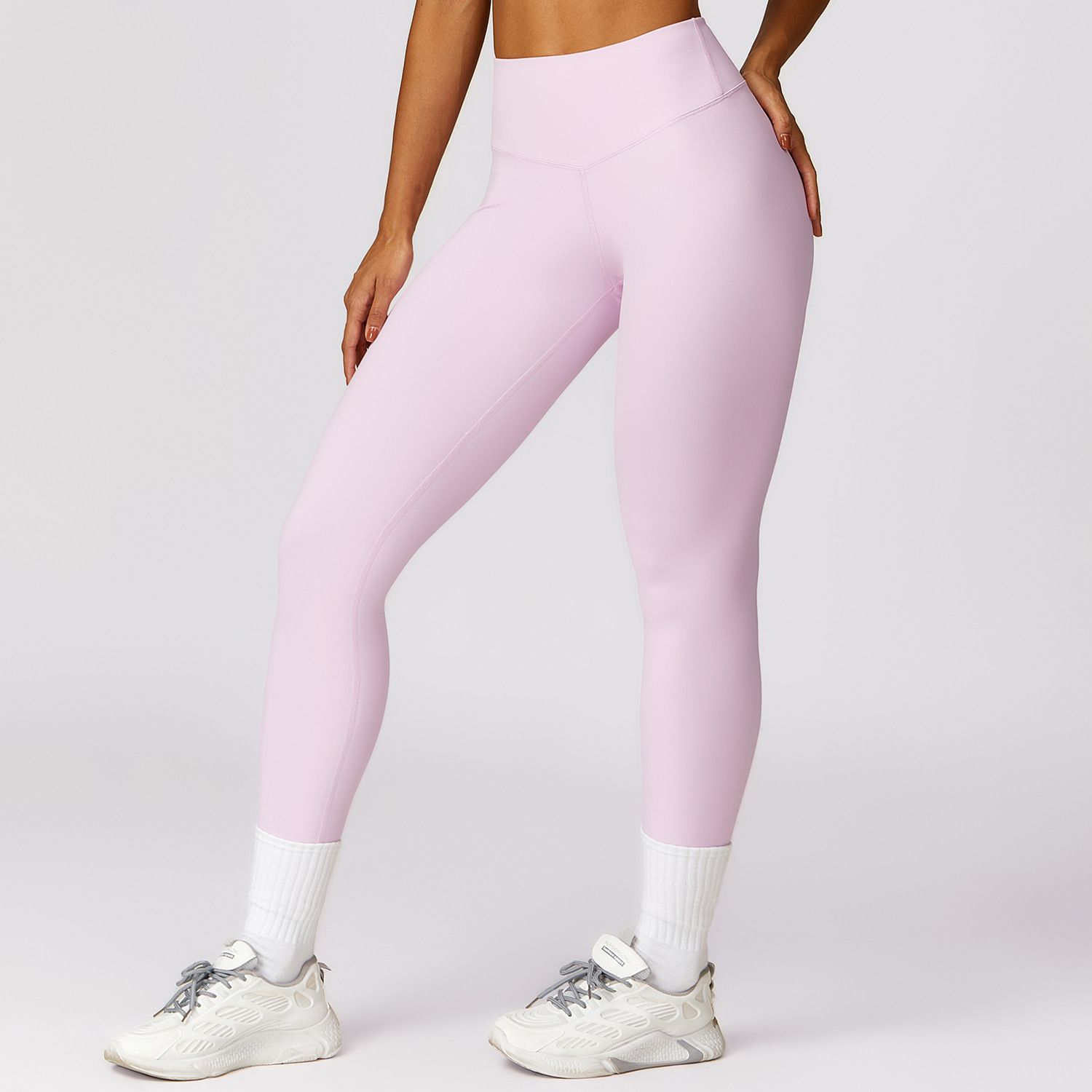 High-Waisted Lifting and Quick-Drying Yoga Pants for Women Slim Fit Fitness Leggings Ideal for Running and Sporty Layering