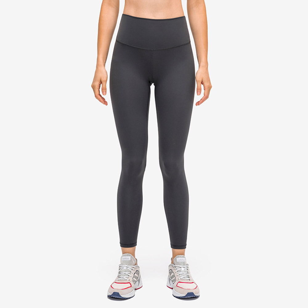 New Skin-Friendly Naked Sensation Yoga Pants for Women High-Waisted Butt-Lifting Running Compression Leggings for Fitness