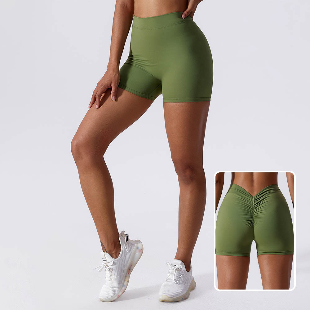 Elastic Brushed Yoga Pants for Butt Lifting and Tummy Control Tight-Fit Fitness Leggings for Women Perfect for Running and Outdoor Workouts