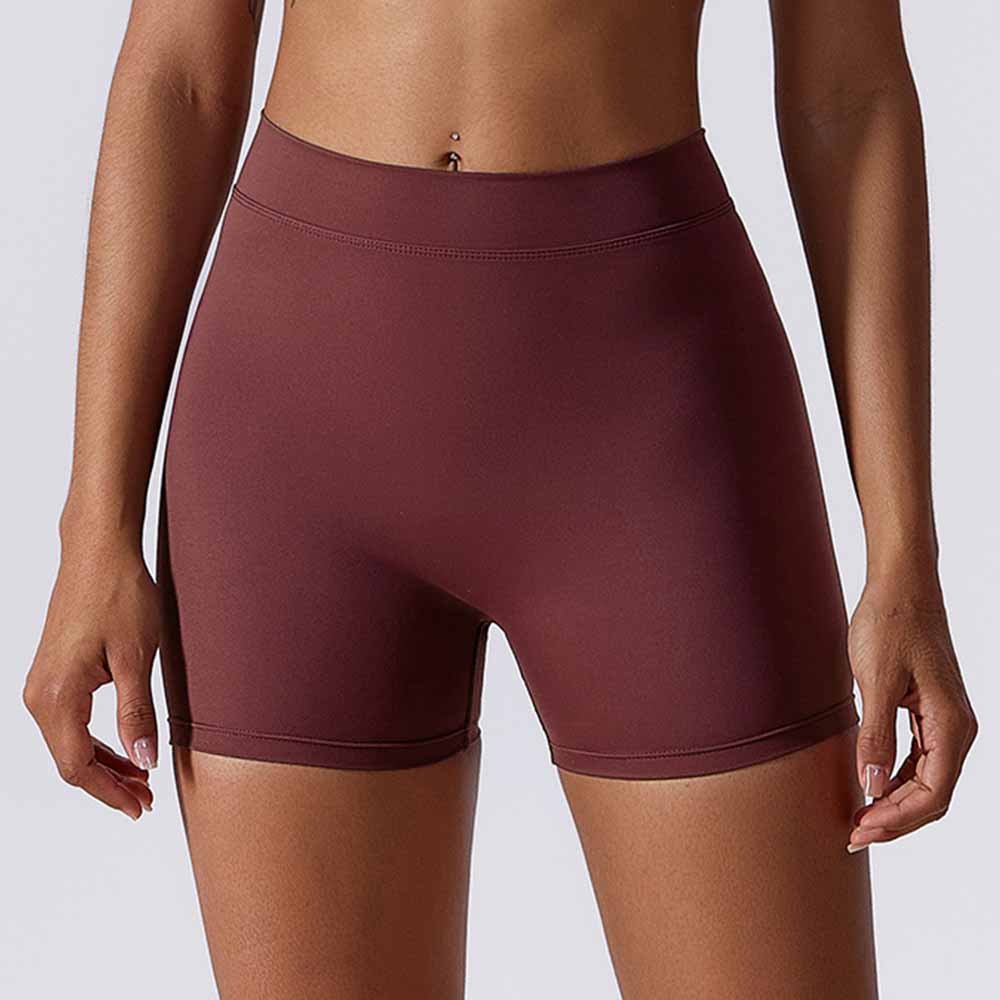 Elastic Brushed Yoga Pants for Butt Lifting and Tummy Control Tight-Fit Fitness Leggings for Women Perfect for Running and Outdoor Workouts