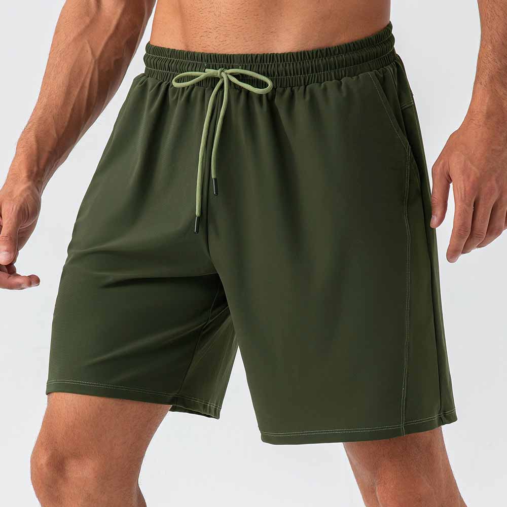 Men's Quick-Dry Breathable Sports Shorts for Outdoor Running and Fitness