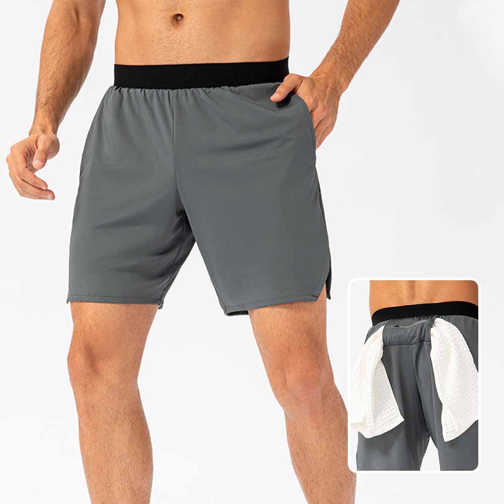 Men's Summer Quick-Dry Elastic Training Shorts - Loose Casual Fitness Capris