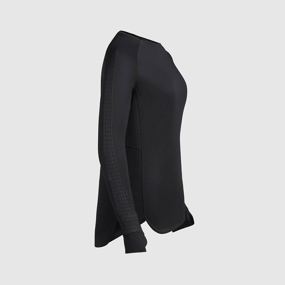 Active Long Sleeve T-Shirt With Breathable Non-See-Through Fabric