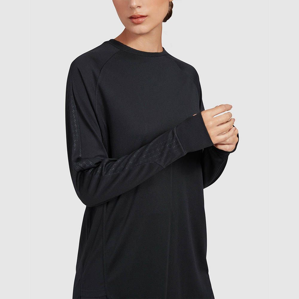 Active Long Sleeve T-Shirt With Breathable Non-See-Through Fabric
