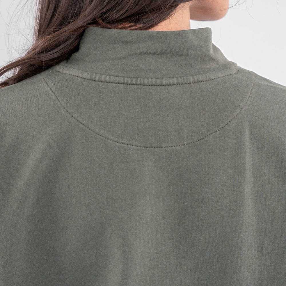 Cotton Terry Loop Sweater - Moisture-Wicking Durable