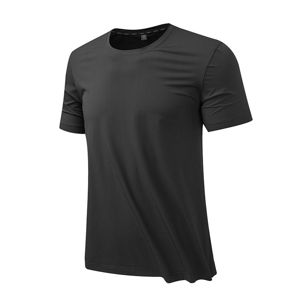 Summer Ice Silk T-Shirt - Ultra-Cool Breathable & Quick-Dry Men Sport Tee
