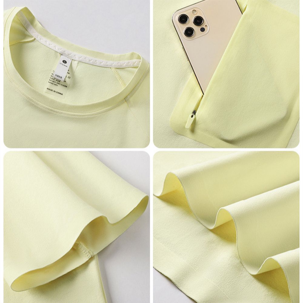 Men Quick-Dry T-Shirt - Jacquard Mesh Breathable Top For Running/Workout/Casual Wear