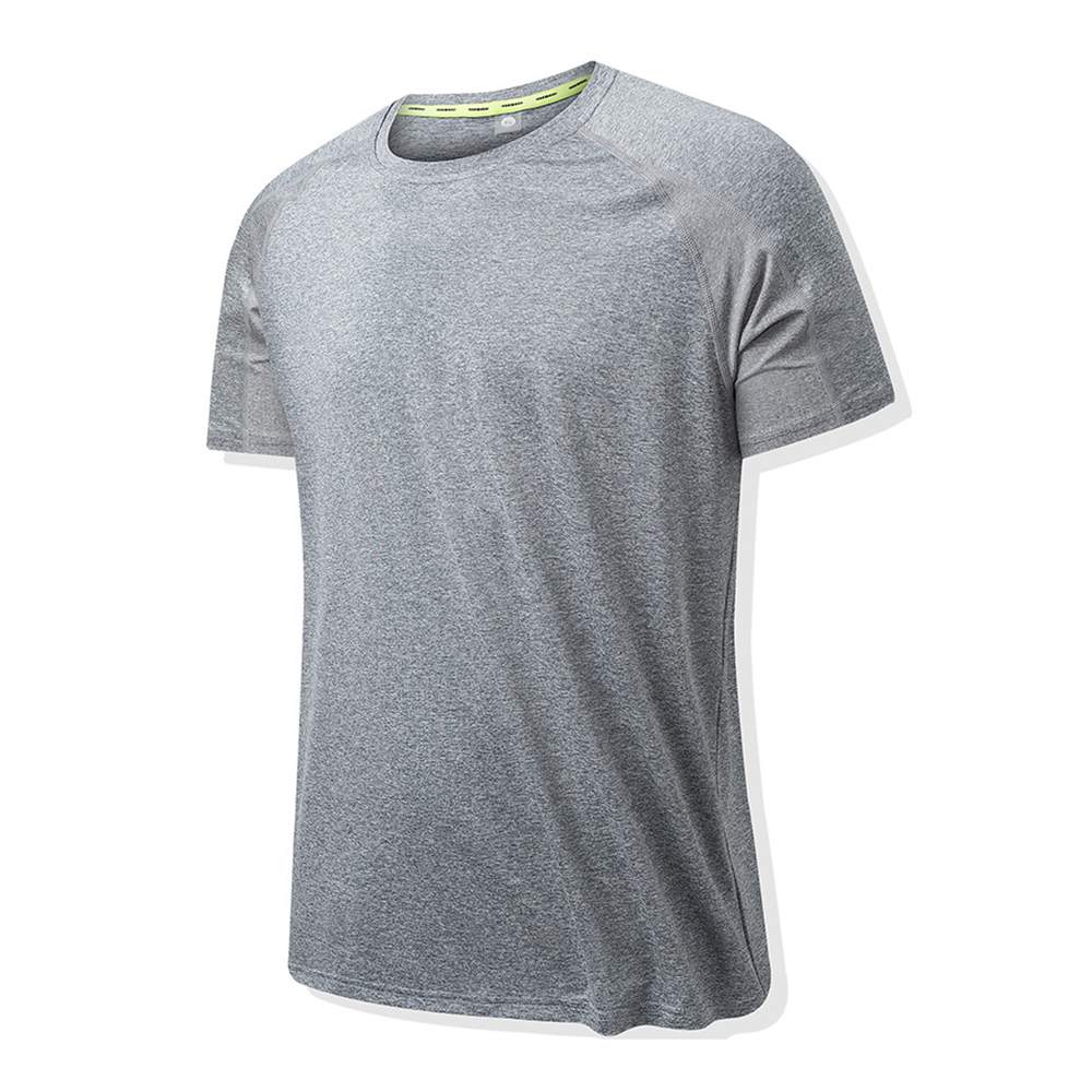 Cationic Micro-Panel T-Shirt - Moisture-Wicking Quick-Dry Top For Sports/Outdoor/Running