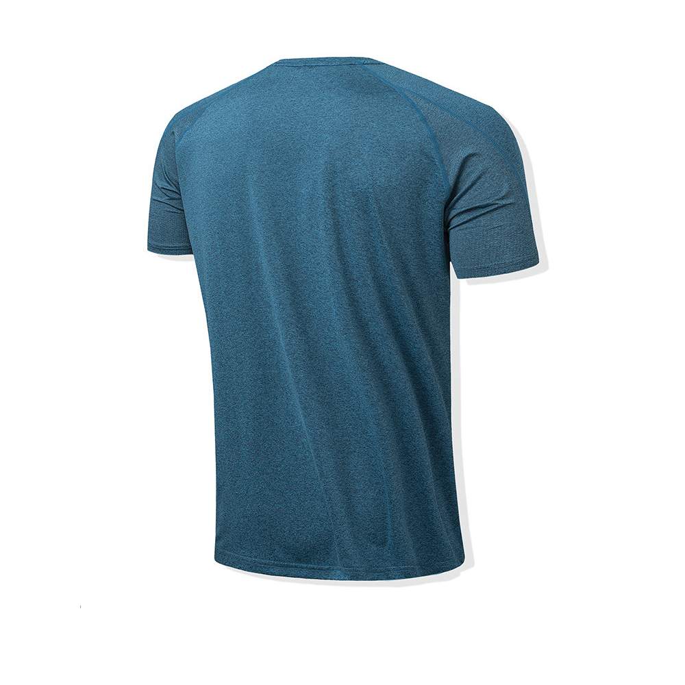 Cationic Micro-Panel T-Shirt - Moisture-Wicking Quick-Dry Top For Sports/Outdoor/Running