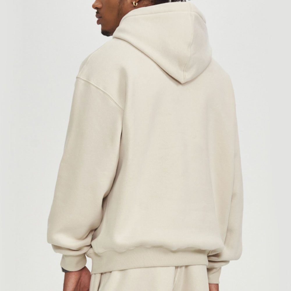 350GSM Fleece Hoodie - Oversized Thickened Men Winter Coat Streetwear
