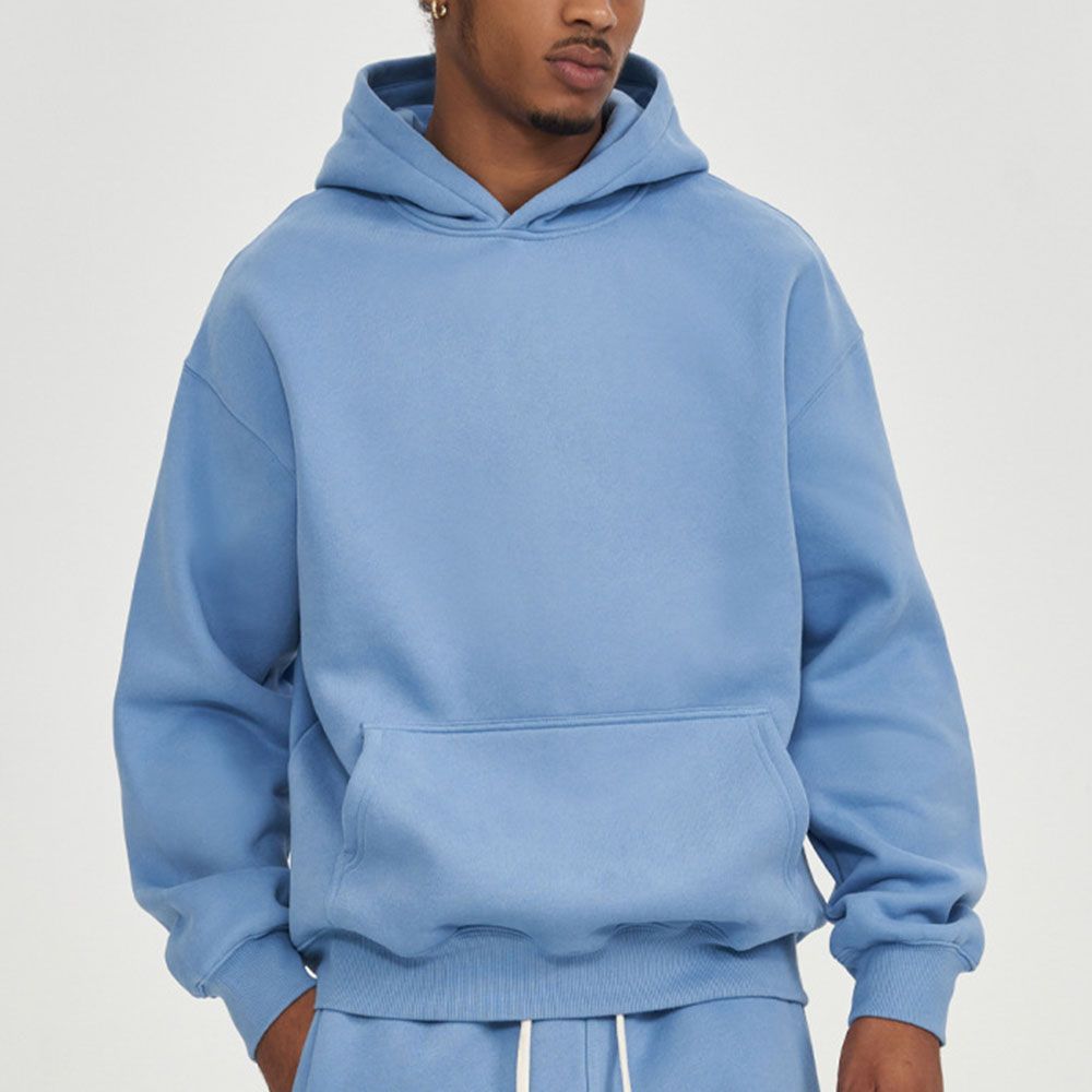 350GSM Fleece Hoodie - Oversized Thickened Men Winter Coat Streetwear