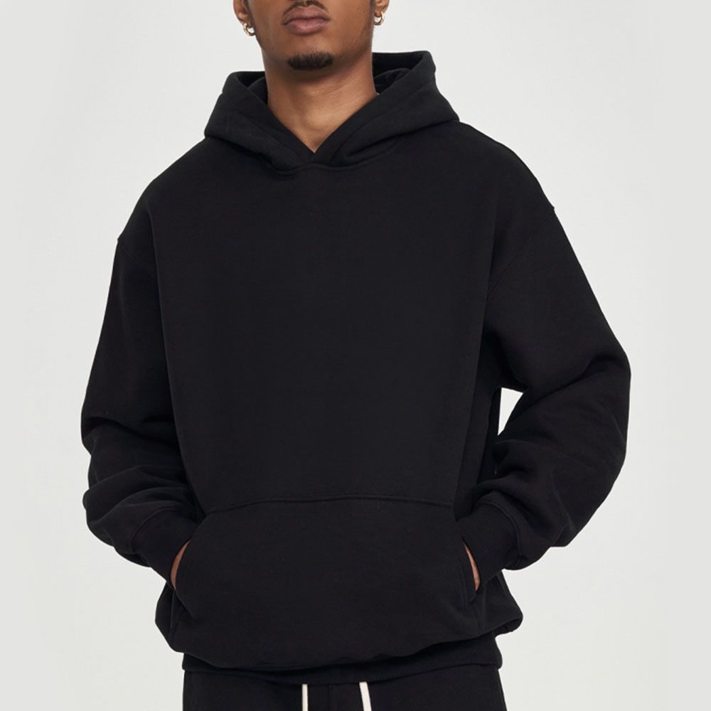 350GSM Fleece Hoodie - Oversized Thickened Men Winter Coat Streetwear