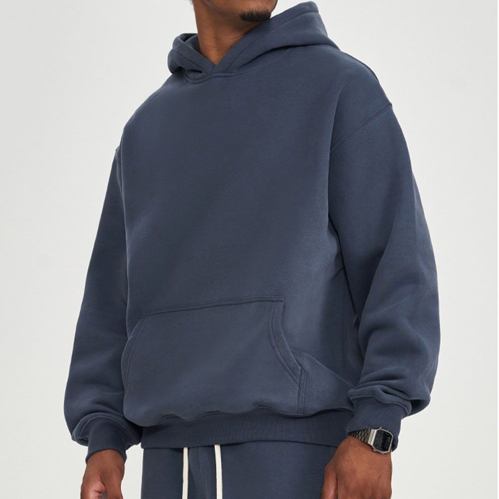 350GSM Fleece Hoodie - Oversized Thickened Men Winter Coat Streetwear