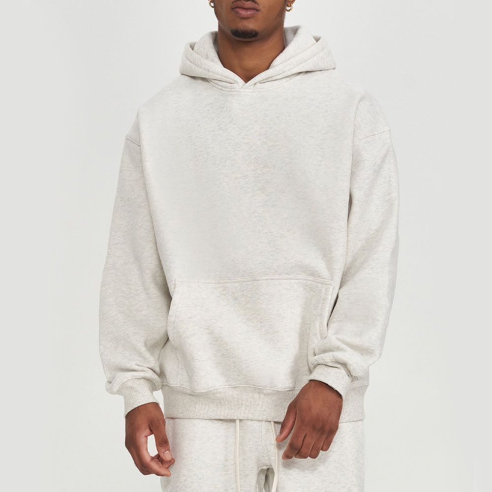 350GSM Fleece Hoodie - Oversized Thickened Men Winter Coat Streetwear