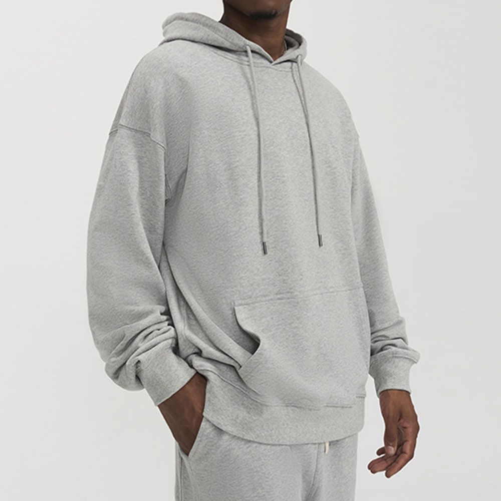 380GSM Loopwheel Hoodie - Vintage American Style Oversized Streetwear Coat