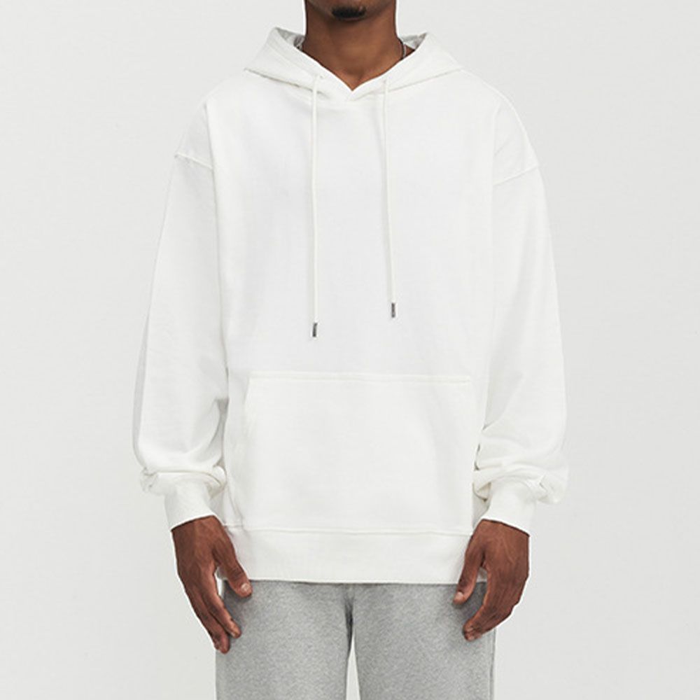 380GSM Loopwheel Hoodie - Vintage American Style Oversized Streetwear Coat