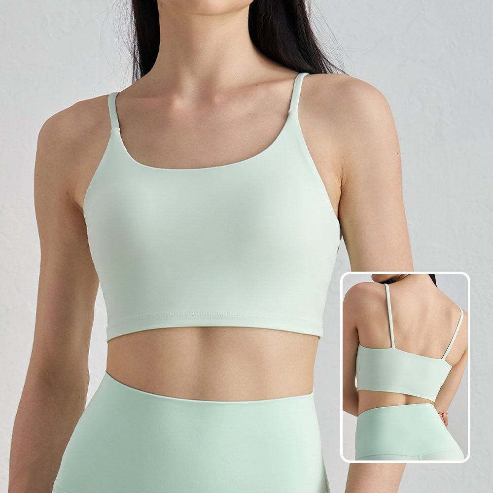Lycra Seamless Sports Bra Stylish Backless Yoga Tank & Workout Top