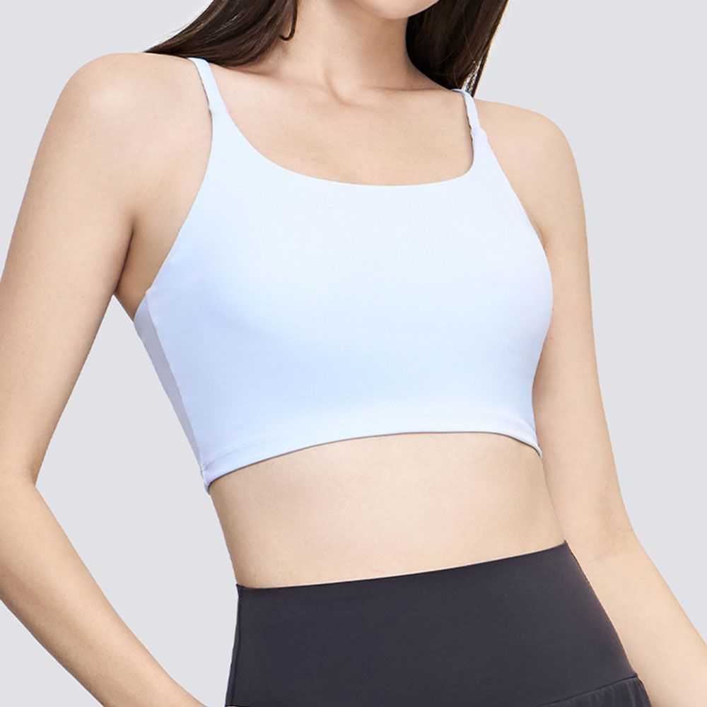 Lycra Seamless Sports Bra Stylish Backless Yoga Tank & Workout Top