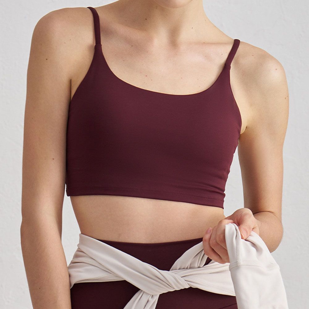 Lycra Seamless Sports Bra Stylish Backless Yoga Tank & Workout Top