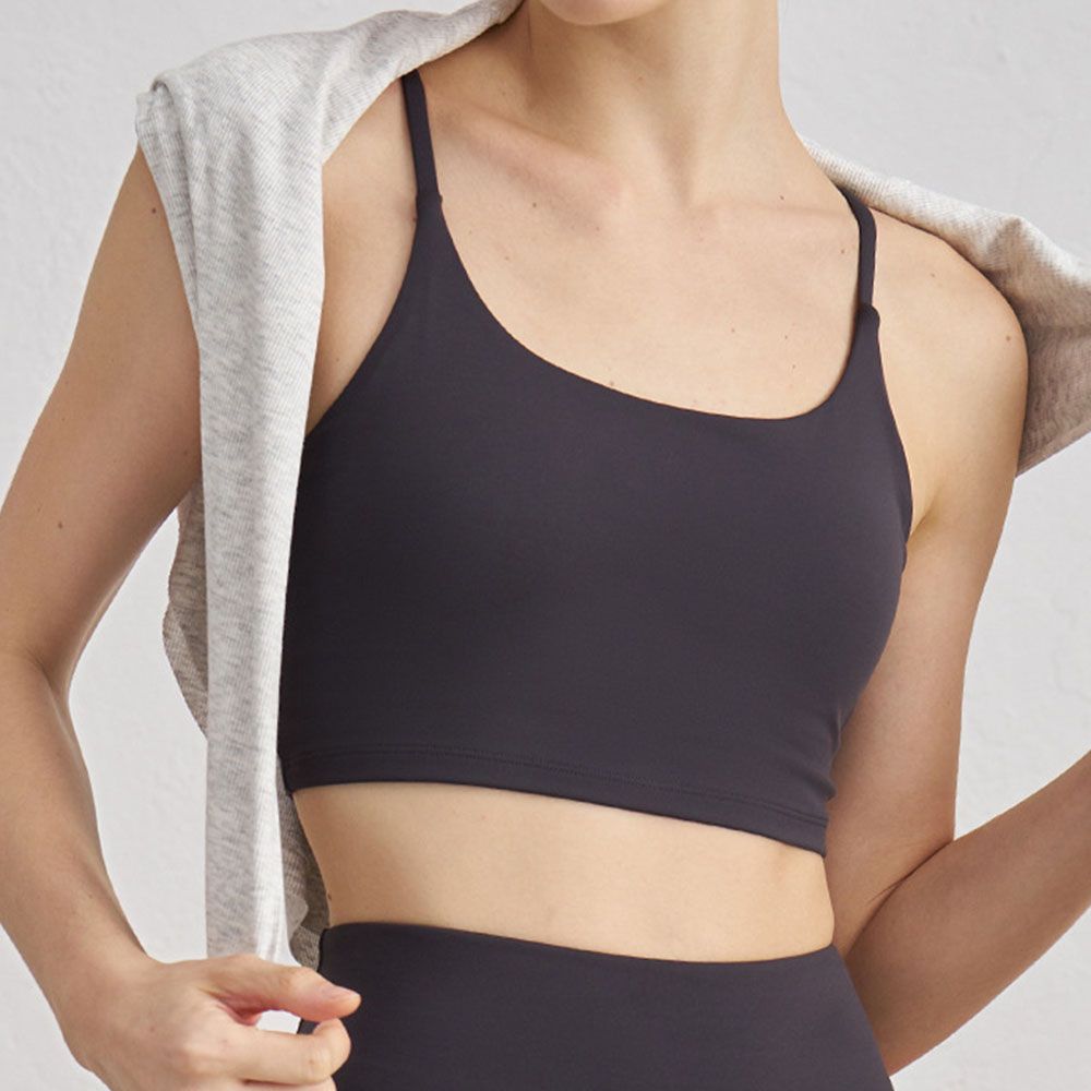 Lycra Seamless Sports Bra Stylish Backless Yoga Tank & Workout Top