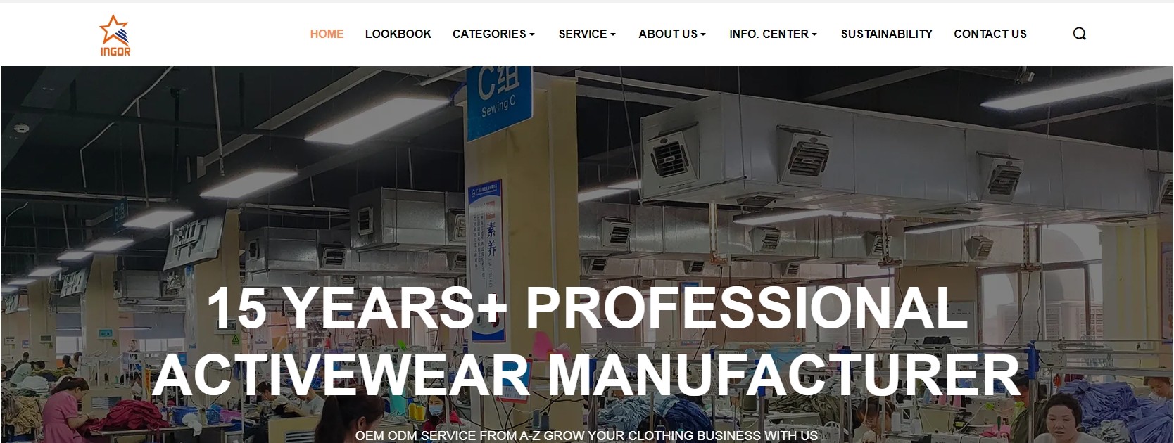 Sportswear Manufacturer in China